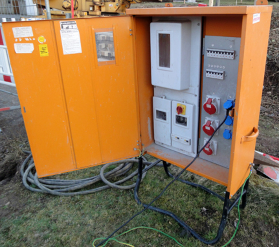 Baustromkasten bei Elektro Becker Rüdigershagen in Rüdigershagen